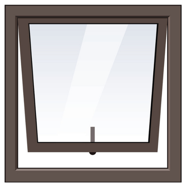 PT66 Top Hung Aluminium Window
