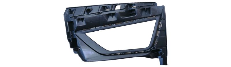 Vw Polo Bumper Grill Hatchback With Hole Right 2018-