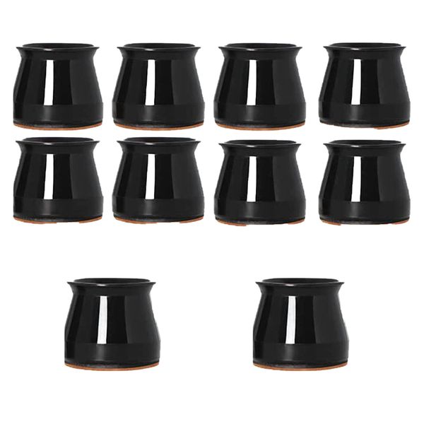 10 Pack Silicone Chair Leg Floor Protectors, Specifically Designed