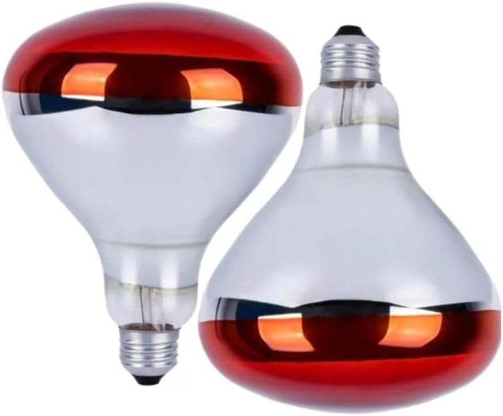 Expees - Red Heat Lamp Light Bulbs, Iinfrared Heat Lamp Bulb,