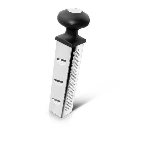 Ipac Genietti Multipurpose Grater Stainless Steel Blacktop