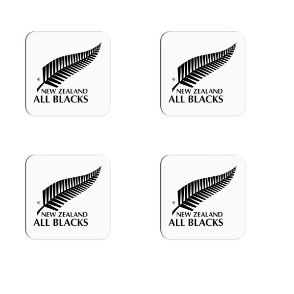 New Zealand All Blacks Coaster - 4 Pack