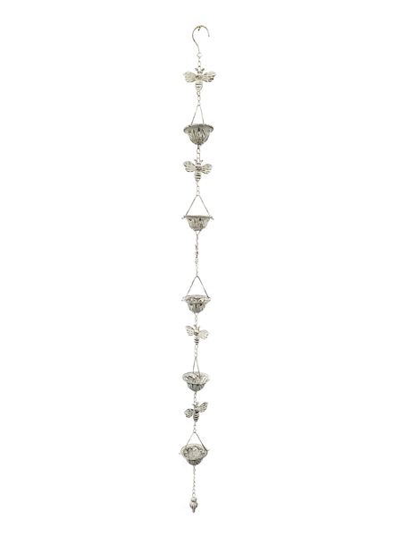 Garden/Home Decor/Rain Chain Antique Grey