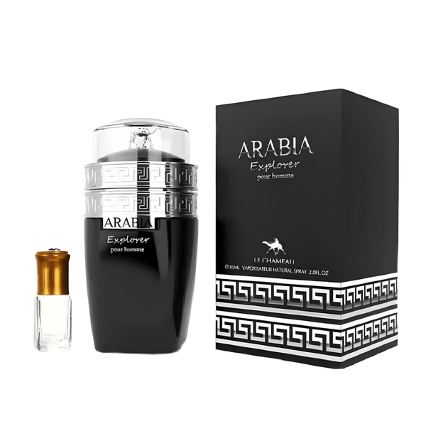 Arabia Explorer Pour Homme by Le Chameau Eau de Parfum-100ml + Perfume Oil