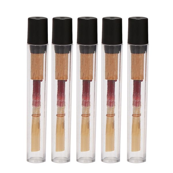 5 Pcs Oboe Reeds Strength Medium Soft Handmade Oboe Reeds with Red Cork