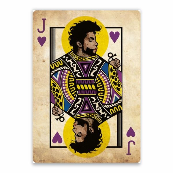 Prince Joker Card Poster - A1