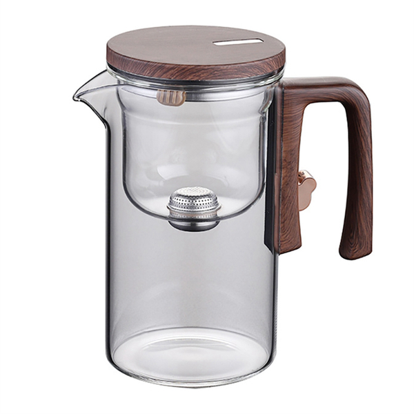 720Ml Glass Teapot Water Separation Inner Container Magnetic Switch