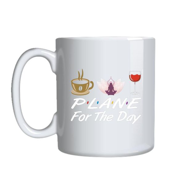 Plane For The Day Mug Gift Idea 152