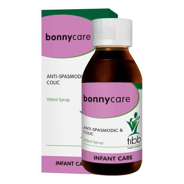 Tibb Bonnycare Anti-Spasmodic &amp; Colic Syrup - 100ml