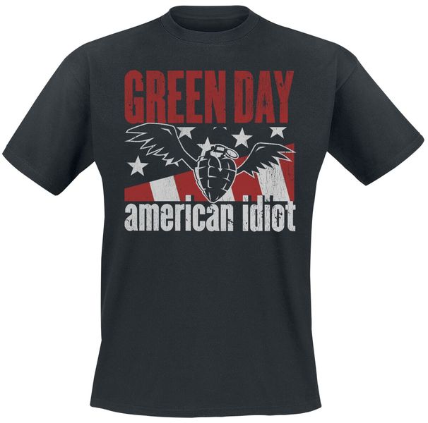 Rock Ts Green Day - Flying Grenade