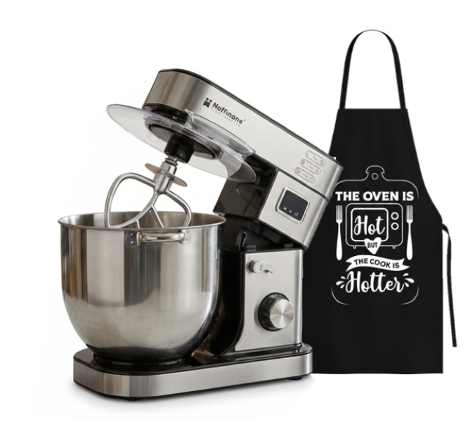 Hoffmans 2000W 12-Litre Stand Mixer | Copper Motor LED Time Working Display
