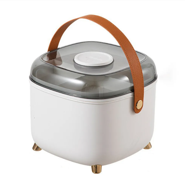 2 Tiers Medicine Container With Portable Handle DC-502