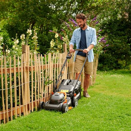 WORX Lawn Mower 34CM Weed Eater 25CM COMBO Cordless 20V KIT