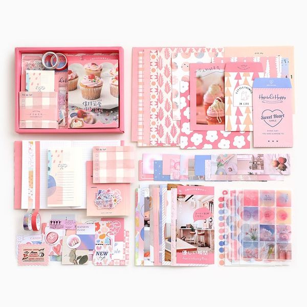 Scrapbook Supplies - Pink image