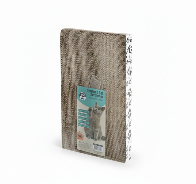 Pet Mall Cat Scratch Pad - Durable Cardboard Scratcher 47 cm x 24 cm