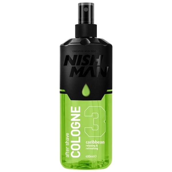 Nishman Aftershave Cologne 3 Caribbean 400ML