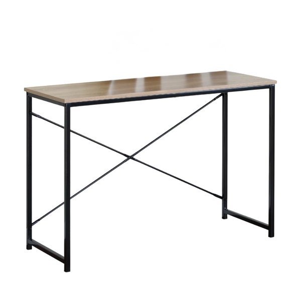 Bragg Essential Student Office Laptop Desk, Oak &amp; Black