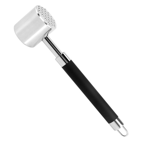 Meat Tenderizer Mallet Hammer - Dual-Sided Tool For Tenderizing