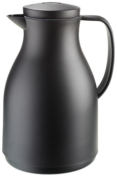 Plastic Glass Inner Thermal Carafe Vacuum Jug With Push Button Lid Flask