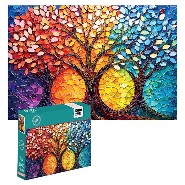 1000-Piece World Famous Painting Series Puzzle - The Tree of Life