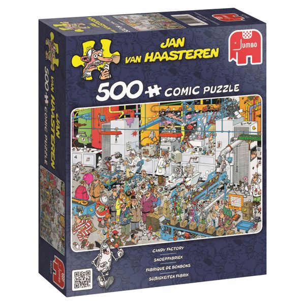 Jumbo Jan Van Haasteren Candy Factory - 500 Pieces