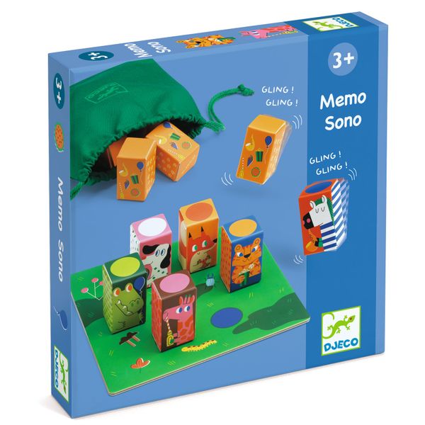 Djeco Educational Games - Memo Sono