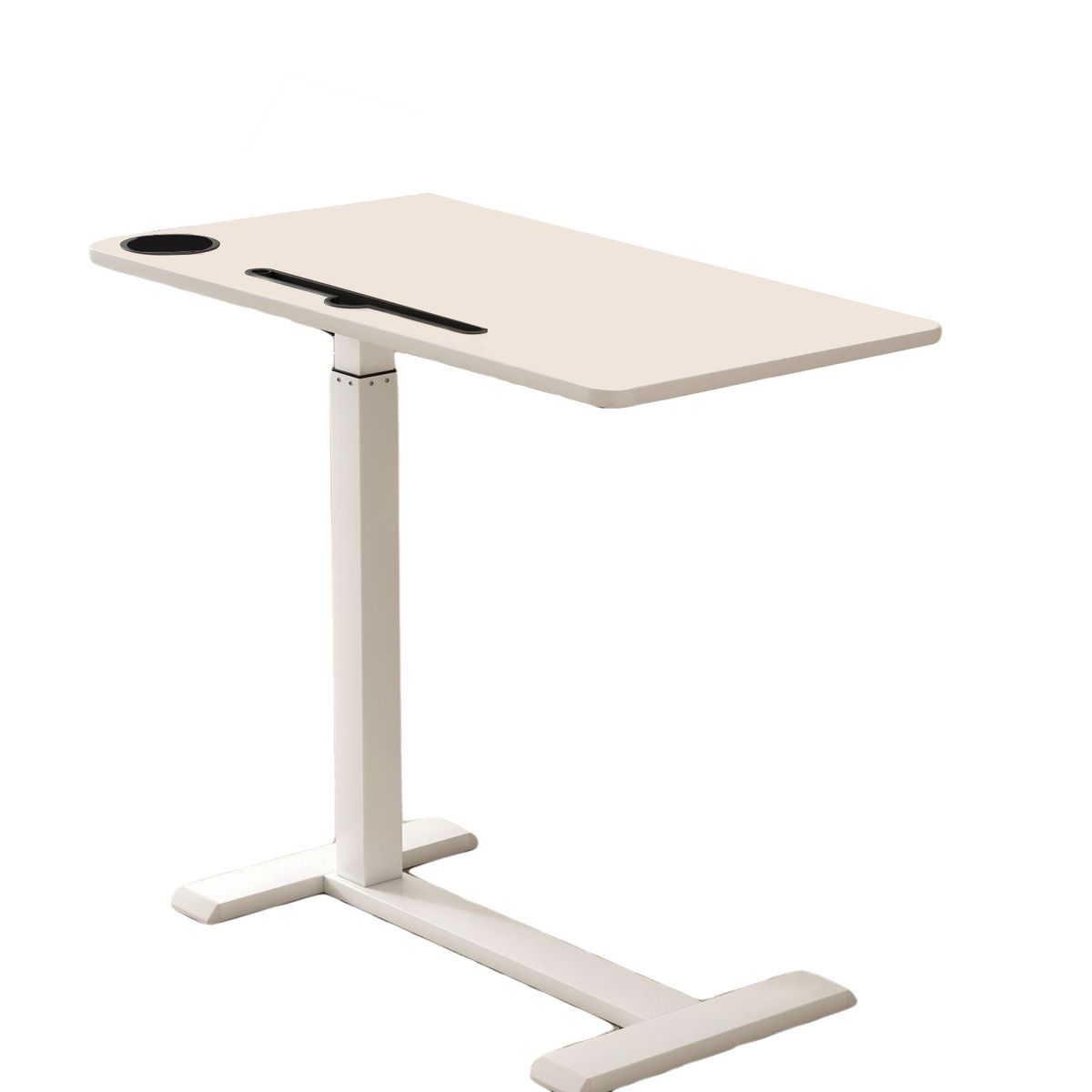 Mobile Laptop Table Overbed Table Small Standing Desk Rolling Desk