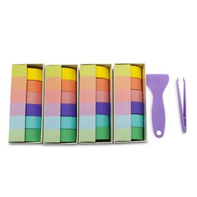 Washi Tape Set Colored Tape Decorative Tape Plus Tweezers Set