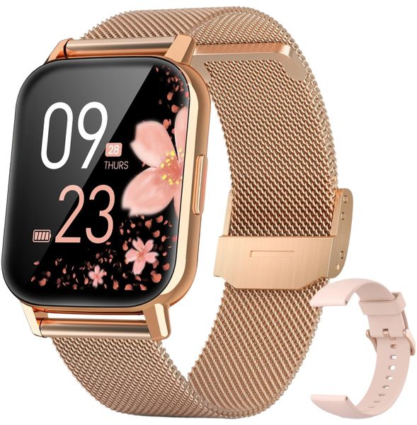 OBKBO Watch, 1.69" HD LCD Smart Watch Android Phones and iPhone, IP68