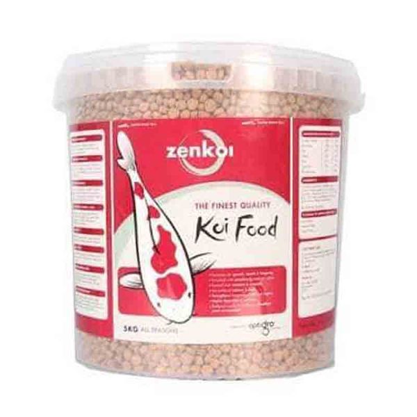 Koi Food Pellets All Season 5Kg Bucket Value