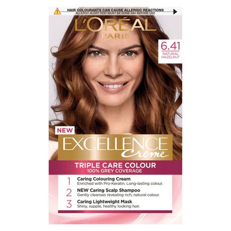 LOreal Excellence Creme  Natural Hazelnut | Buy Online in South Africa  
