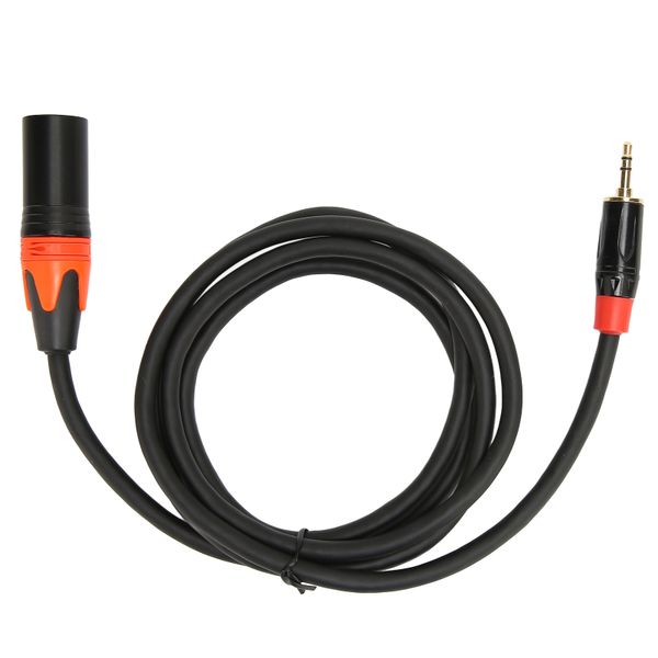 3.5mm to XLR Adapter Cable Mini Jack Aux to XLR Male Sound Cable 4.9ft