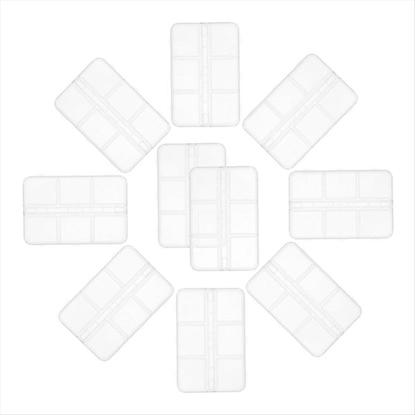 10 Pcs Nail Art Storage Box Nail Charm Storage Boxes Art Organizer