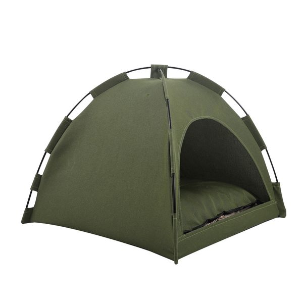 Foldable Outdoor Pet Tent with Soft Cushion - Summer Edition