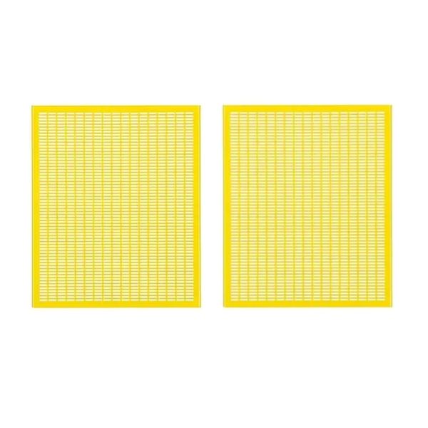 Garden Beekeeping Plastic Queen Excluder Separate Board (51cm) - 2 Piece