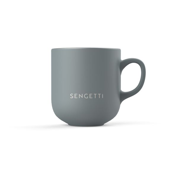 The Perfect Mug (Pair) - Sengetti by Andy Cartwright - Smoke