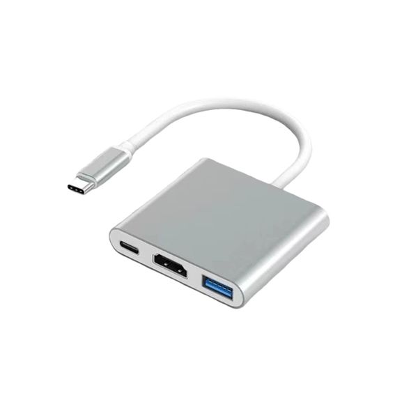 3-in-1 USB-C to HDMI Hub Compatible with Samsung S23/S24/S25, PD