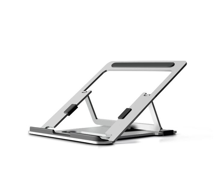 LC TECH Aluminium Laptop Stand for Apple Macbook Air Pro 11" 13" 15" - Silver