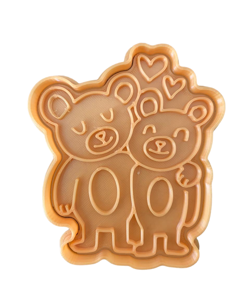 Hubbe Cookie Cutter - Animal Couple - Bears