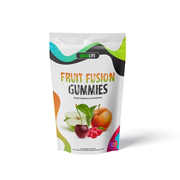 LekkeLife - Fruit Fusion Gummies