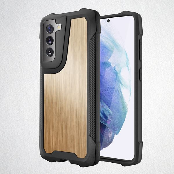Stainless Steel Shockproof Case For Samsung Galaxy S22 Ultra