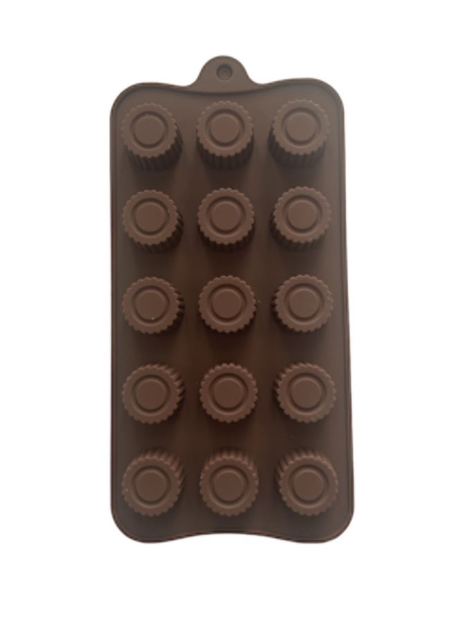 Silicone Baking Chocolate Mould - 15 Classic Round Small Mould | Buy ...