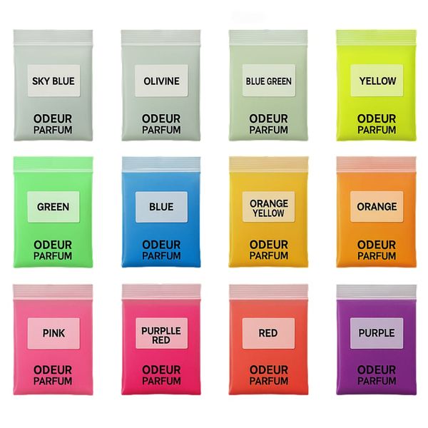 Glow in the dark Resin Pigment by Oduer Parfum - 12 Colours (5g Each)