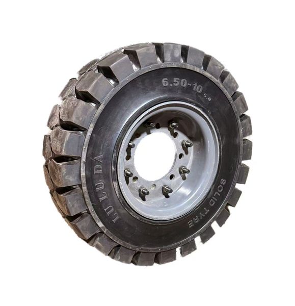 Zoomlion Forklift Solid Tyre 6x50x10 with Rim