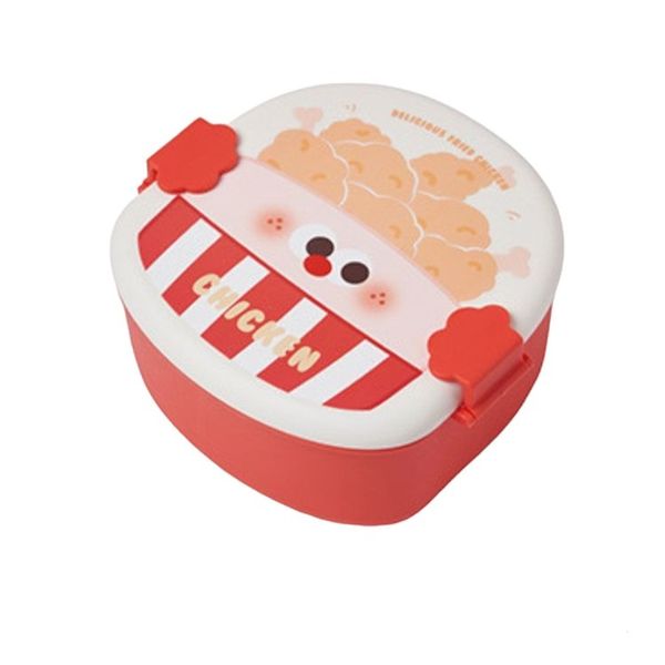 Food Shaped Cute Lunch Box - Chicken Burger