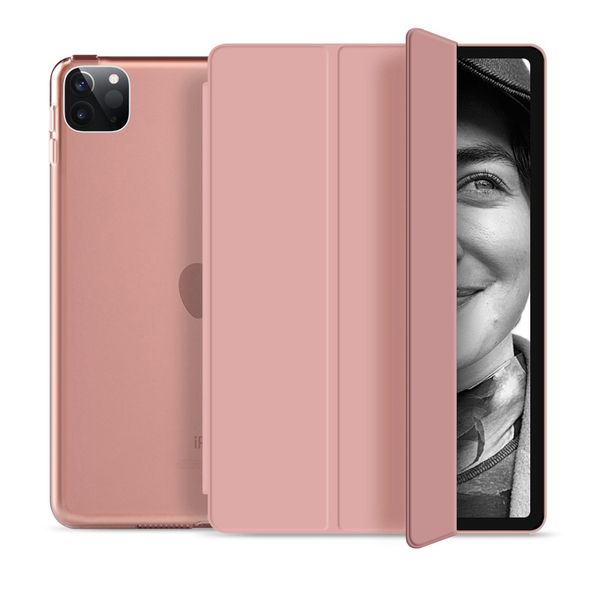 TechByte Smart Case &amp; Stand for iPad Pro 11" - 5th/ 6th Gen - Rose Gold