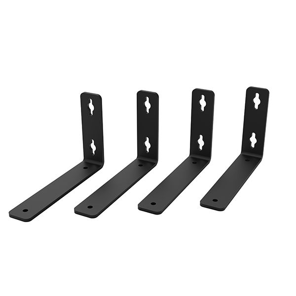 Heavy Duty Floating Shelf Bracket for Wall Mounted Shelves6 INCH