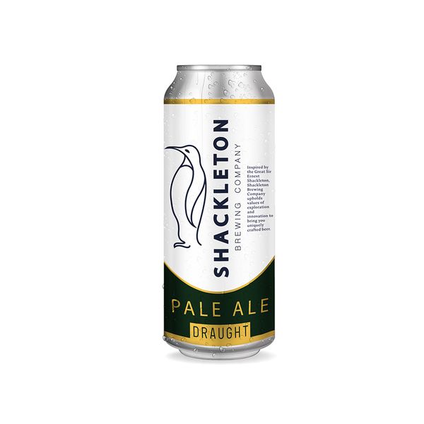 Shackleton Brewing Company - Pale Ale Draught - 12 x 500ml Can