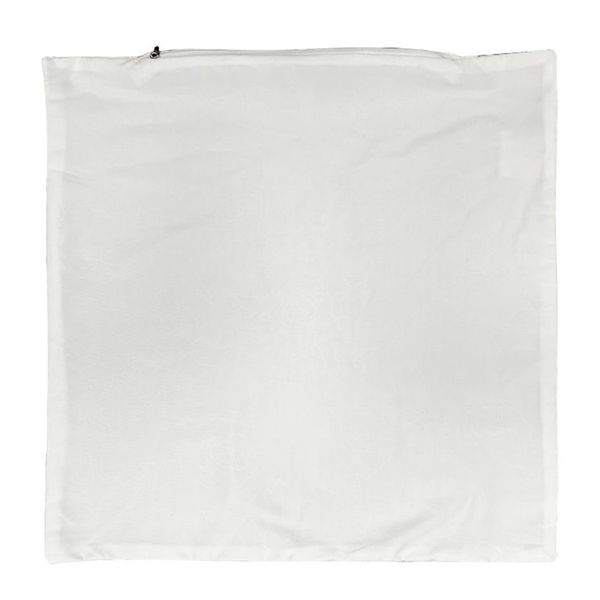 Pillow Case White Pillowcase Soft Brushed Fabric with Zipper 65×65cm