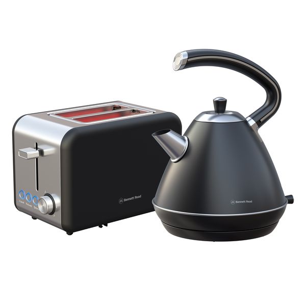 Bennett Read Midnight 1.7L Kettle &amp; Toaster Set